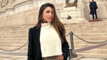 سارة سلامة تخطف الأنظار في روما