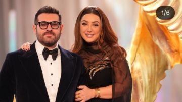 ظهور لافت لـ كندة علوش برفقة عمرو يوسف