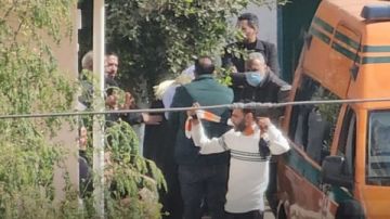 انهيار أهالي ضحايا الغاز بشبرا الخيمة ونقل الجثامين لدفنها بمسقط رأسهم فى المنوفية