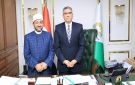 محافظ الجيزة يلتقي مدير عام منطقة الوعظ الجديد