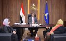 محافظ دمياط يلتقي رئيس الوحدة المركزية للسكان لمناقشة المبادرات التنموية