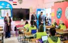 وزير التربية والتعليم ونظيره الياباني يتفقدان مدرسة السيدة نفيسة الثانوية بنات - eg