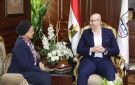 محافظ بني سويف يناقش مع نائب وزير الصحة للسكان مستجدات الجهود المبذولة في ملف السكان - eg