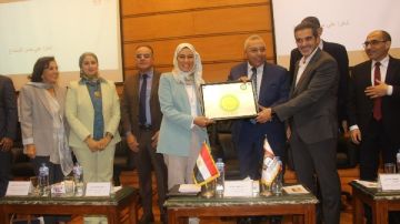 معهد 500500 بجامعة القاهرة يحصد التقييم الذهبي للمستشفيات الخضراء معهد 500500 بجامعة القاهرة يحصد التقييم الذهبي للمستشفيات الخضراء