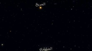 عرض فلكي فجر الخميس.. شهب الجباريات تضيء اصطفاف المريخ والمشتري وقلب الأسد عرض فلكي فجر الخميس.. شهب الجباريات تضيء اصطفاف المريخ والمشتري وقلب الأسد