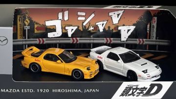 مازدا وInitial D تعيدان أسطورة RX-7 بسيارتين أيقونيتين