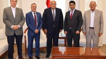 القومي لحقوق الإنسان يبحث مع وزير يمني تطورات الأوضاع في اليمن وسبل إنهاء النزاع القومي لحقوق الإنسان يبحث مع وزير يمني تطورات الأوضاع في اليمن وسبل إنهاء النزاع