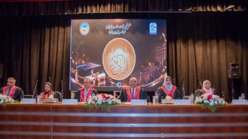 رئيس جامعة طنطا يشهد تخرج الدفعة الـ48 من بكالوريوس الصيدلة