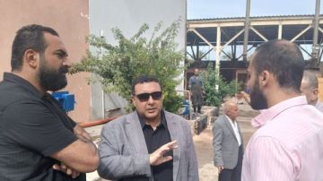 رئيس مياه القناة يتفقد الورشة الميكانيكية المركزية ومحطة أبو عطوة الرئيسية رئيس مياه القناة يتفقد الورشة الميكانيكية المركزية ومحطة أبو عطوة الرئيسية