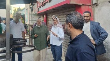 بدء التجهيزات النهائية لبدء رصف شارع قسم أول شبرا الخيمة بدء التجهيزات النهائية لبدء رصف شارع قسم أول شبرا الخيمة