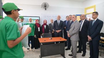 وزير التعليم يتفقد مدرسة مستقبل مصر المصرية الإيطالية للتكنولوجيا التطبيقية بالإسماعيلية صور وزير التعليم يتفقد مدرسة مستقبل مصر المصرية الإيطالية للتكنولوجيا التطبيقية بالإسماعيلية صور