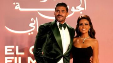 زوجة خالد سليم تستعرض أناقتها في مهرجان الجونة زوجة خالد سليم تستعرض أناقتها في مهرجان الجونة