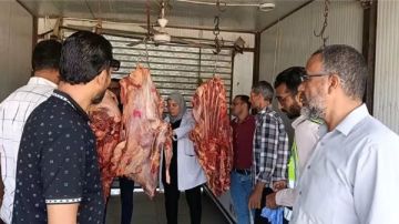 ضبط 154 كيلو لحوم غير صالحة بالوادي الجديد