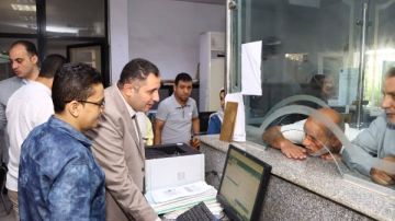 محافظ دمياط يتفقد المركز التكنولوجي لخدمة المواطنين بالزرقا محافظ دمياط يتفقد المركز التكنولوجي لخدمة المواطنين بالزرقا