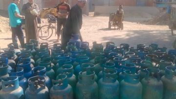 الغربية.. ضبط مستودع أنابيب امتنع عن البيع بحورته 371 أسطوانة معبأة