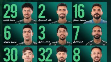 المصري يعلن تشكيل مباراته أمام القناة في الدورى الممتاز المصري يعلن تشكيل مباراته أمام القناة في الدورى الممتاز