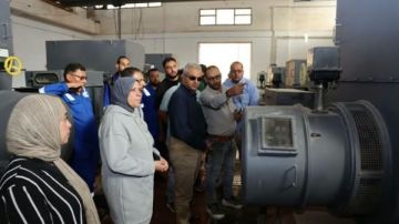 رئيس مياه مطروح يتفقد رافع السيركو لمتابعة أعمال الإحلال والتجديد رئيس مياه مطروح يتفقد رافع السيركو لمتابعة أعمال الإحلال والتجديد