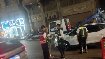 حملات مرورية لإعادة الانضباط المروري وضبط المخالفين بشوارع دمياط حملات مرورية لإعادة الانضباط المروري وضبط المخالفين بشوارع دمياط