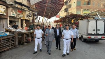 مدير أمن دمياط يتفقد سوق السمك لمتابعة الحالة الأمنية مدير أمن دمياط يتفقد سوق السمك لمتابعة الحالة الأمنية