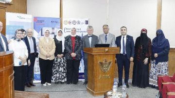 بحضور وفد أوروبي.. طب بنات الأزهر تعقد مؤتمرها الدولي حول المناعة الإكلينيكية بحضور وفد أوروبي.. طب بنات الأزهر تعقد مؤتمرها الدولي حول المناعة الإكلينيكية