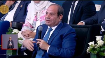 الرئيس السيسي: لو عندي مياه تكفي لزراعة 10 ملايين فدان هزرعهم.. وتجربة الـ1.5 مليون فدان تكشف التحديات الرئيس السيسي: لو عندي مياه تكفي لزراعة 10 ملايين فدان هزرعهم.. وتجربة الـ1.5 مليون فدان تكشف التحديات