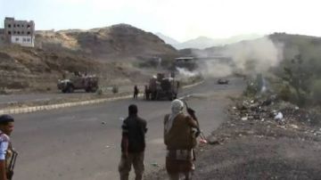 اليمن.. مواجهات عنيفة في محيط جبل هان ووادي حذران غربي تعز اليمن.. مواجهات عنيفة في محيط جبل هان ووادي حذران غربي تعز