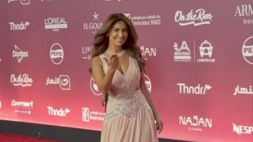 لوك جريء.. مي سليم تثير الجدل على السجادة الحمراء لوك جريء.. مي سليم تثير الجدل على السجادة الحمراء