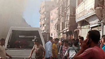 السيطرة على حريق بمخزن إسفنج وأنتريهات بدمياط السيطرة على حريق بمخزن إسفنج وأنتريهات بدمياط
