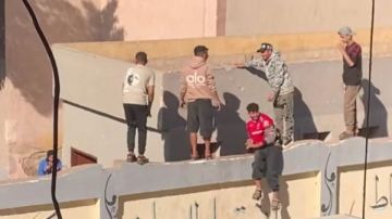 تداول صورة لـ5 شباب يقفزون على سور مدرسة بنات بالجيزة.. والأهالي: فين المدير؟ تداول صورة لـ5 شباب يقفزون على سور مدرسة بنات بالجيزة.. والأهالي: فين المدير؟