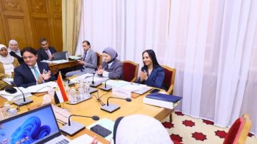 مايا مرسي تترأس أعمال الدورة العادية الـ 84 لمجلس وزراء التضامن العرب مايا مرسي تترأس أعمال الدورة العادية الـ 84 لمجلس وزراء التضامن العرب