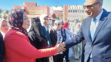 جنوب سيناء.. وضع إكليل الزهور على النصب التذكاري لشهداء أكتوبر
