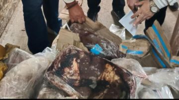 ضبط طن و770 كجم دهون وكبدة وكلاوي منتهية الصلاحية بمدينة العبور ضبط طن و770 كجم دهون وكبدة وكلاوي منتهية الصلاحية بمدينة العبور