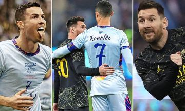 ميسي ورونالدو بالمقدمة.. الإعلان عن قائمة المرشحين لجائزة أعظم لاعب في تاريخ كرة القدم ميسي ورونالدو بالمقدمة.. الإعلان عن قائمة المرشحين لجائزة أعظم لاعب في تاريخ كرة القدم