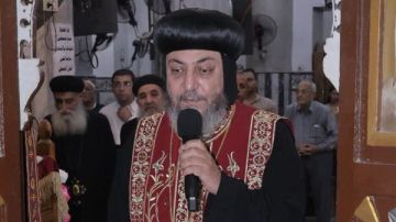الأنبا أنيانوس يترأس احتفالات عيد استشهاد القديس يوحنا الجندي الأشروبي الأنبا أنيانوس يترأس احتفالات عيد استشهاد القديس يوحنا الجندي الأشروبي