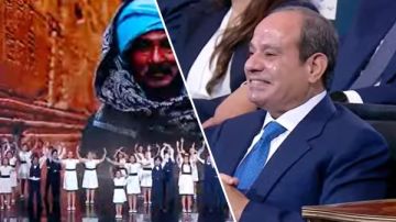 أطفال منتدى مصر 2026 يخطفون الأنظار بكورال غنائي.. والرئيس السيسي: أنتوا أحلى حاجة في الدنيا أطفال منتدى مصر 2026 يخطفون الأنظار بكورال غنائي.. والرئيس السيسي: أنتوا أحلى حاجة في الدنيا