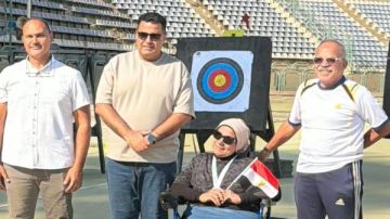 عضو هيئة تدريس بجامعة المنصورة تفوز ببطولة أكتوبر للرماية عضو هيئة تدريس بجامعة المنصورة تفوز ببطولة أكتوبر للرماية