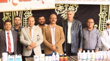 محافظ الدقهلية يتابع جهود مديرية الطب البيطري في تسيير قافلة بيطرية مجانية بقرية غزالة محافظ الدقهلية يتابع جهود مديرية الطب البيطري في تسيير قافلة بيطرية مجانية بقرية غزالة