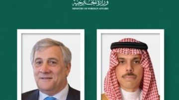 وزيرا خارجية السعودية وإيطاليا يبحثان أمن الملاحة بمضيقي هرمز وباب المندب.. وروما تدين الهجمات على المملكة وزيرا خارجية السعودية وإيطاليا يبحثان أمن الملاحة بمضيقي هرمز وباب المندب.. وروما تدين الهجمات على المملكة