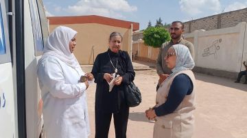 الكشف على 1522 مواطنا بـ6 عيادات تخصصية ضمن القافلة الطبية بمدينة المستقبل