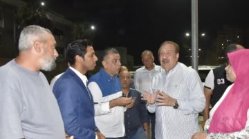 ليلا .. محافظ بورسعيد يتابع أعمال الإنارة العامة بحي الضواحي ليلا .. محافظ بورسعيد يتابع أعمال الإنارة العامة بحي الضواحي