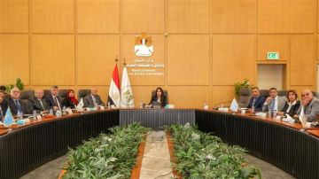 راندة المنشاوي تتابع نسب إنجاز مشروعات مياه الشرب والصرف الصحي ضمن حياة كريمة راندة المنشاوي تتابع نسب إنجاز مشروعات مياه الشرب والصرف الصحي ضمن حياة كريمة