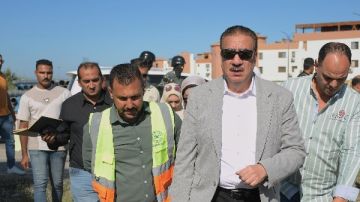 محافظ بورسعيد يتابع رفع كفاءة طريق التفريعة ببورفؤاد محافظ بورسعيد يتابع رفع كفاءة طريق التفريعة ببورفؤاد