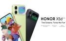 هاتف Honor X5ds يكسر القواعد بشاشة خلفية وبطارية عملاقة