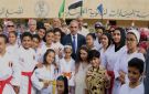 محافظ الإسماعيلية يشهد طابور عرض عسكري لطلاب مدرسة السادات احتفالا بالعيد القومي
