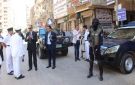 مدير أمن سوهاج يتفقد التمركزات الأمنية بميدان الثقافة وشارع الجمهورية ومدخل العمرة