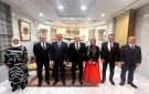 رئيس الجامعة المصرية اليابانية يستعرض مع سفير مصر بطوكيو مسارات التعاون