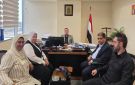 متابعة الموقف التنفيذي لمشروعات مياه الشرب والصرف الصحي بالمنوفية - eg