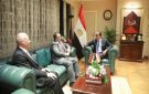 وزير الصحة يبحث مع نظيره العراقي تبادل الخبرات في تشغيل المستشفيات وتصدير الأدوية