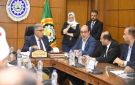 محافظ الدقهلية يعقد اجتماعا مع أعضاء مجلسي النواب والشيوخ