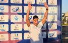 ابن بورسعيد يحصد برونزيتين في بطولة العالم للسباحة بالزعانف للجامعات